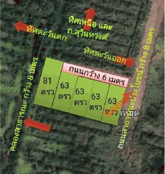 จัดด่วน ที่ดินแปลงเล็ก สุวินทวงศ์ ใกล้ขนส่ง พื้นที่4 T.062-1574449